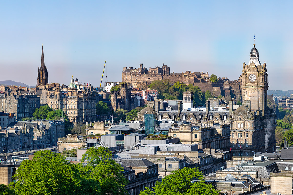 Carlton Hill - Edinburgh - Panorama